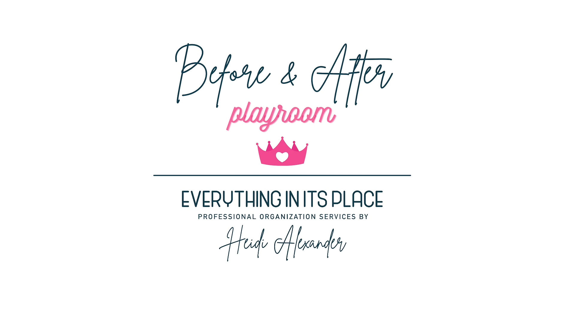 Playroom - Before & After Video